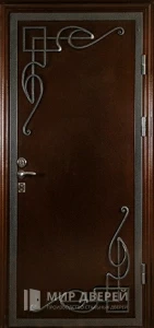 Кованая дверь №2 внешняя