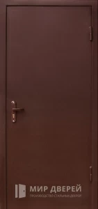 Дверь в дом с порошковым напылением и МДФ №23 внешняя