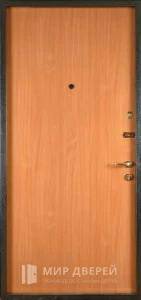 Стальная дверь с порошком и ламинатом внутри №51 внутренняя